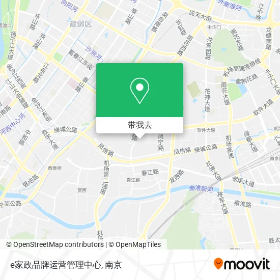 e家政品牌运营管理中心地图