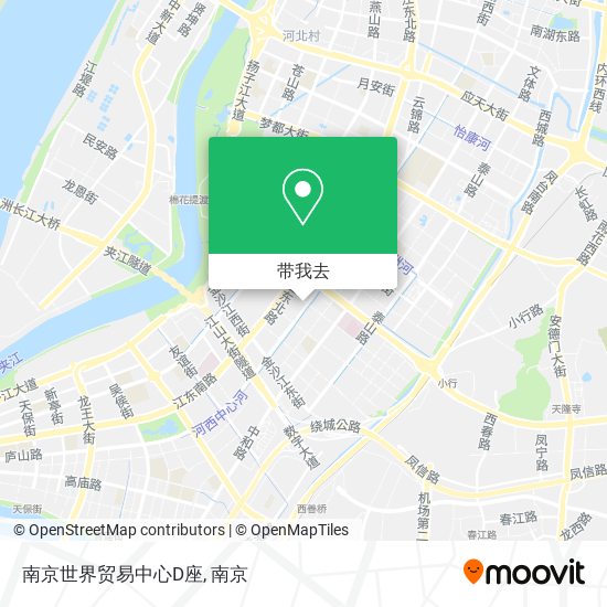 南京世界贸易中心D座地图