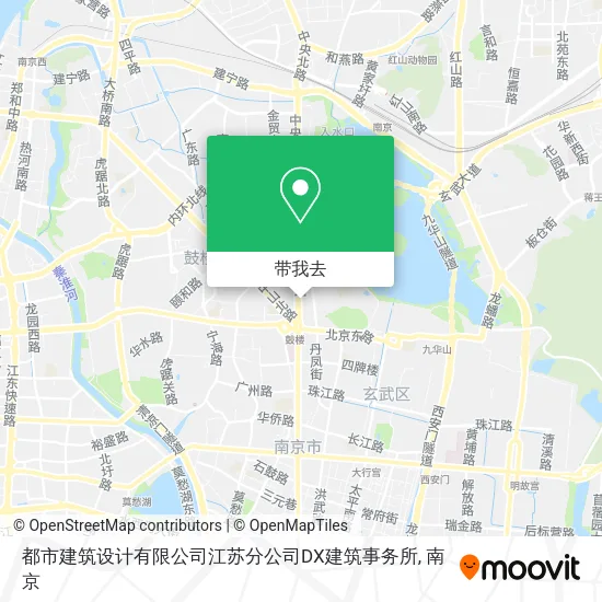 都市建筑设计有限公司江苏分公司DX建筑事务所地图