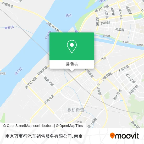 南京万宝行汽车销售服务有限公司地图