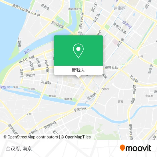 金茂府地图