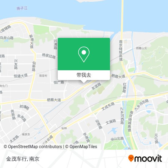 金茂车行地图