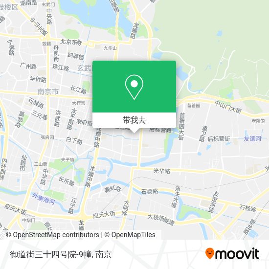 御道街三十四号院-9幢地图