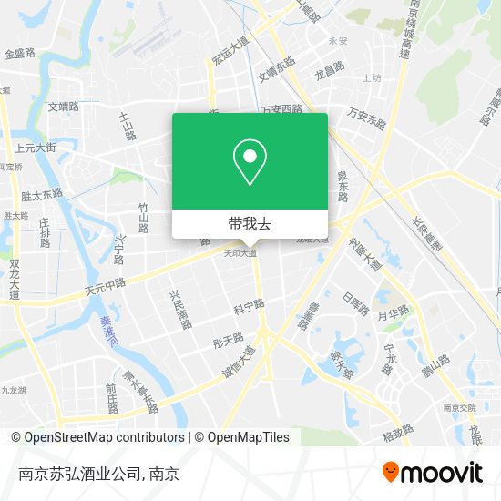南京苏弘酒业公司地图