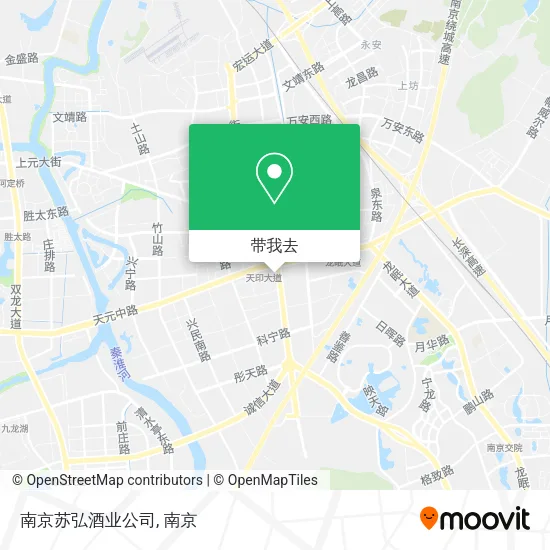 南京苏弘酒业公司地图