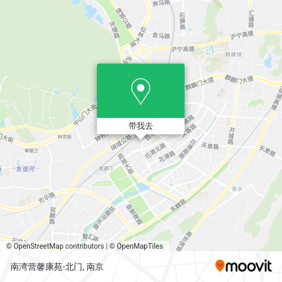 南湾营馨康苑-北门地图