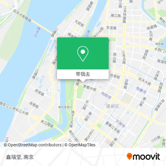 鑫瑞堂地图