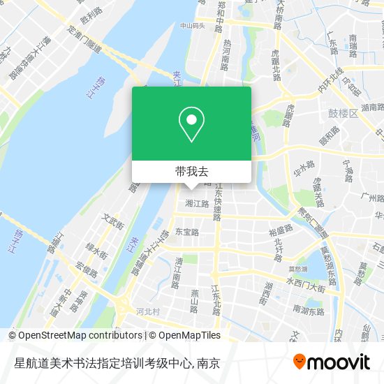 星航道美术书法指定培训考级中心地图