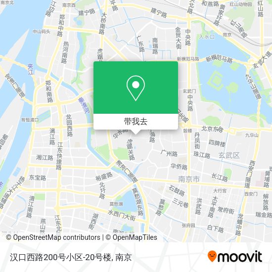 汉口西路200号小区-20号楼地图