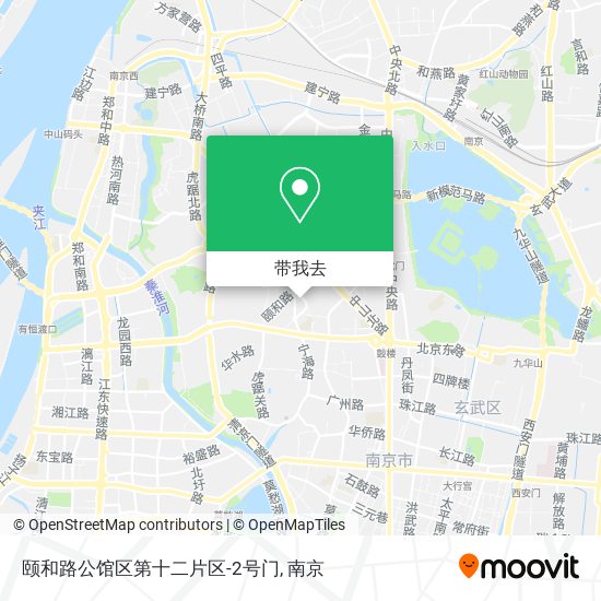 颐和路公馆区第十二片区-2号门地图