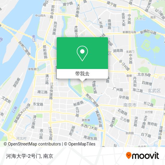 河海大学-2号门地图