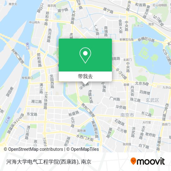 河海大学电气工程学院(西康路)地图