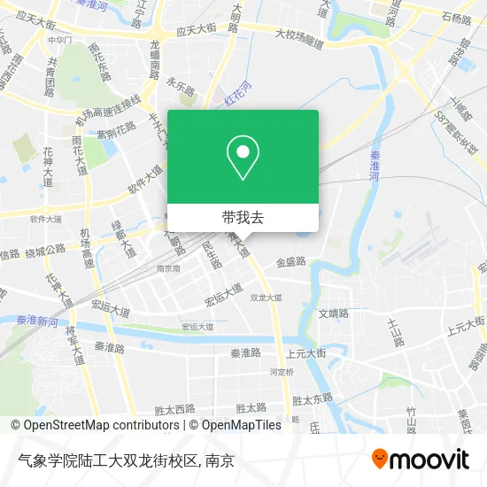 气象学院陆工大双龙街校区地图
