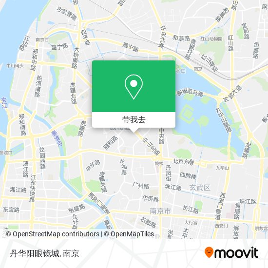 丹华阳眼镜城地图