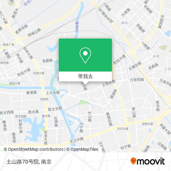土山路70号院地图
