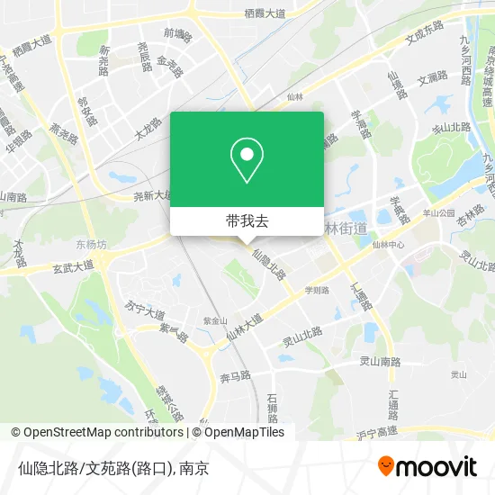 仙隐北路/文苑路(路口)地图