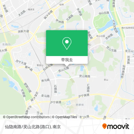 仙隐南路/灵山北路(路口)地图