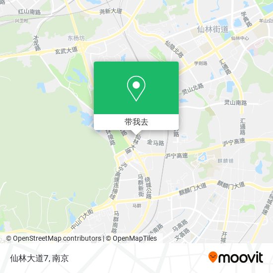 仙林大道7地图