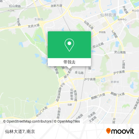 仙林大道7地图