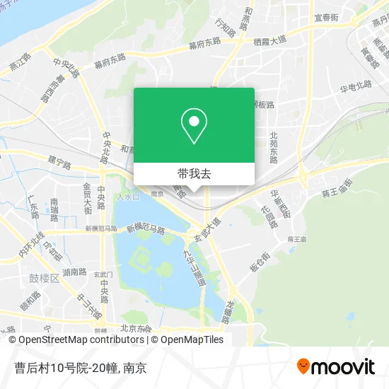 曹后村10号院-20幢地图