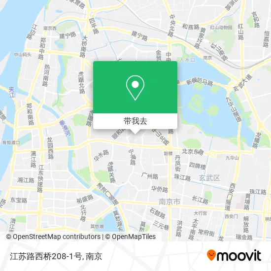 江苏路西桥208-1号地图