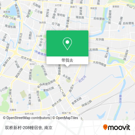 双桥新村-208幢宿舍地图