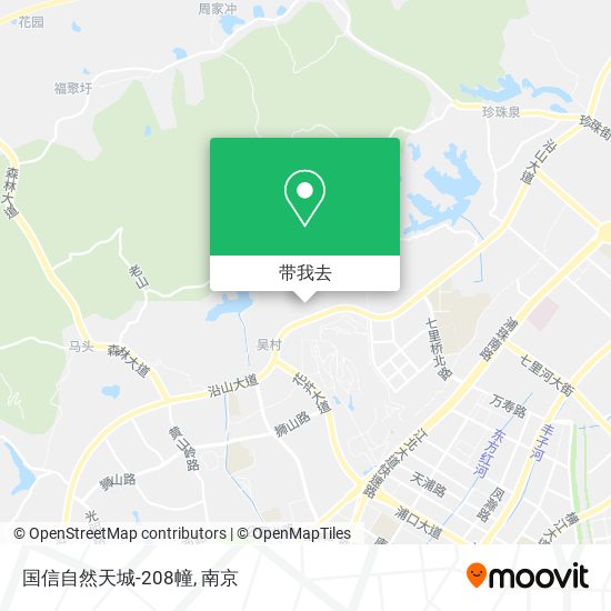 国信自然天城-208幢地图