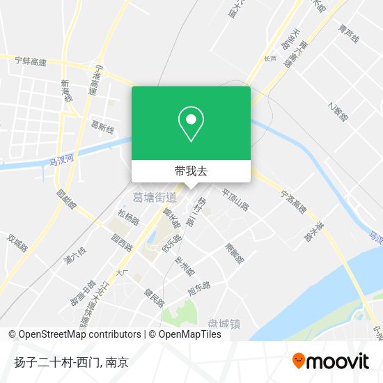 扬子二十村-西门地图