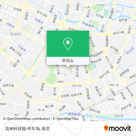 花神科技园-停车场地图