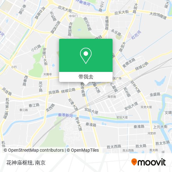 花神庙枢纽地图
