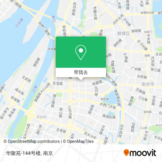 华聚苑-144号楼地图