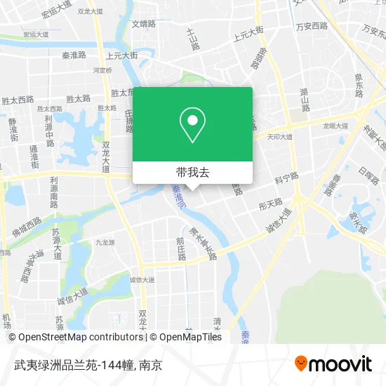 武夷绿洲品兰苑-144幢地图