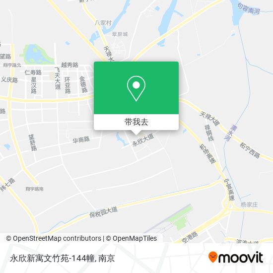 永欣新寓文竹苑-144幢地图