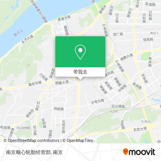 南京顺心轮胎经营部地图
