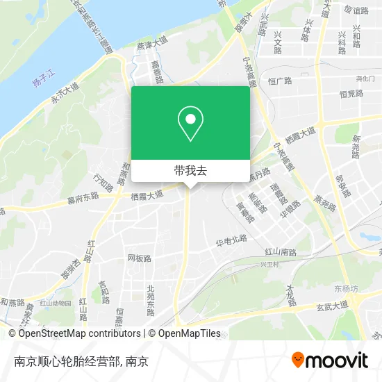 南京顺心轮胎经营部地图