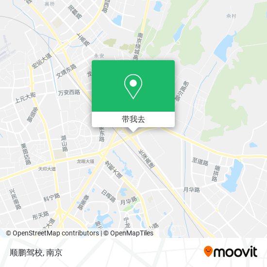 顺鹏驾校地图