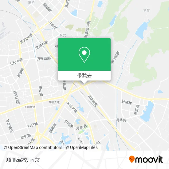 顺鹏驾校地图