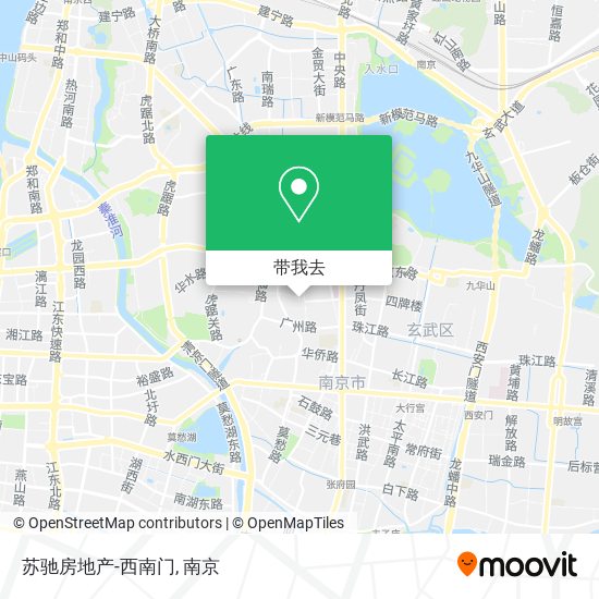 苏驰房地产-西南门地图