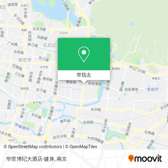 华世博纪大酒店-健身地图