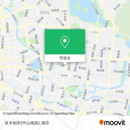 富木制衣(中山南路)地图