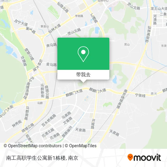 南工高职学生公寓新1栋楼地图