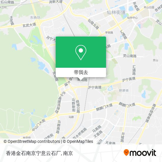 香港金石南京宁意云石厂地图