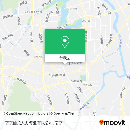 南京仙龙人力资源有限公司地图