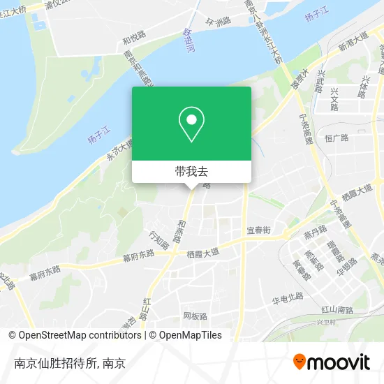 南京仙胜招待所地图