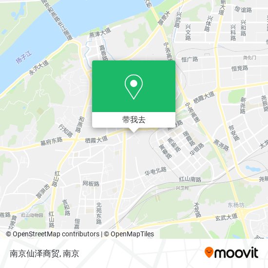 南京仙泽商贸地图