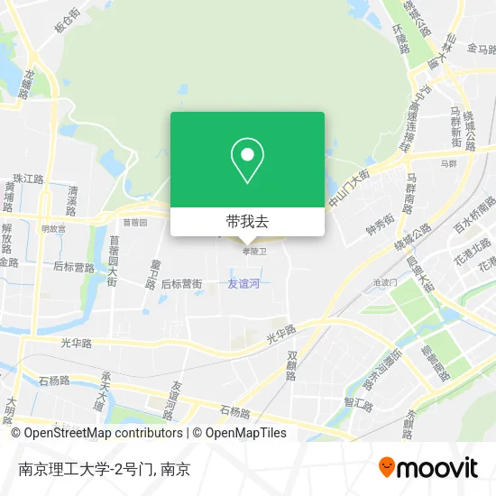 南京理工大学-2号门地图
