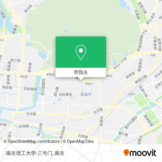 南京理工大学-三号门地图