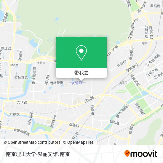 南京理工大学-紫丽宾馆地图