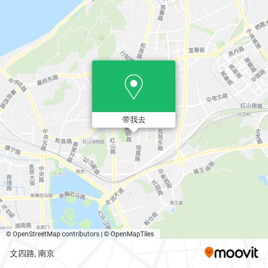 文四路地图