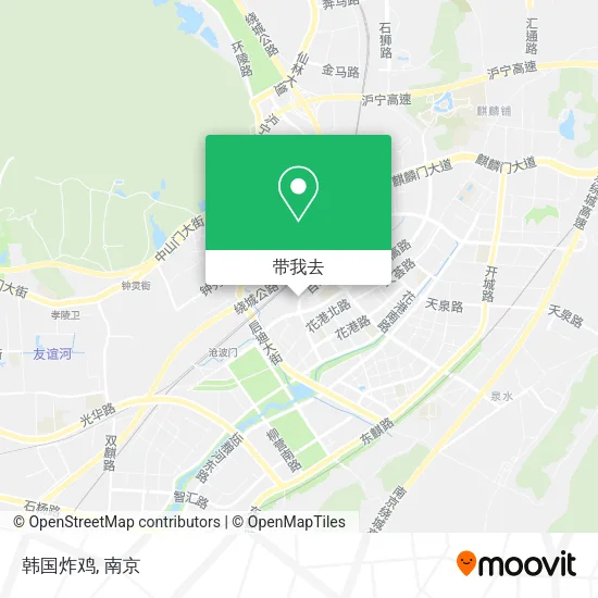 韩国炸鸡地图